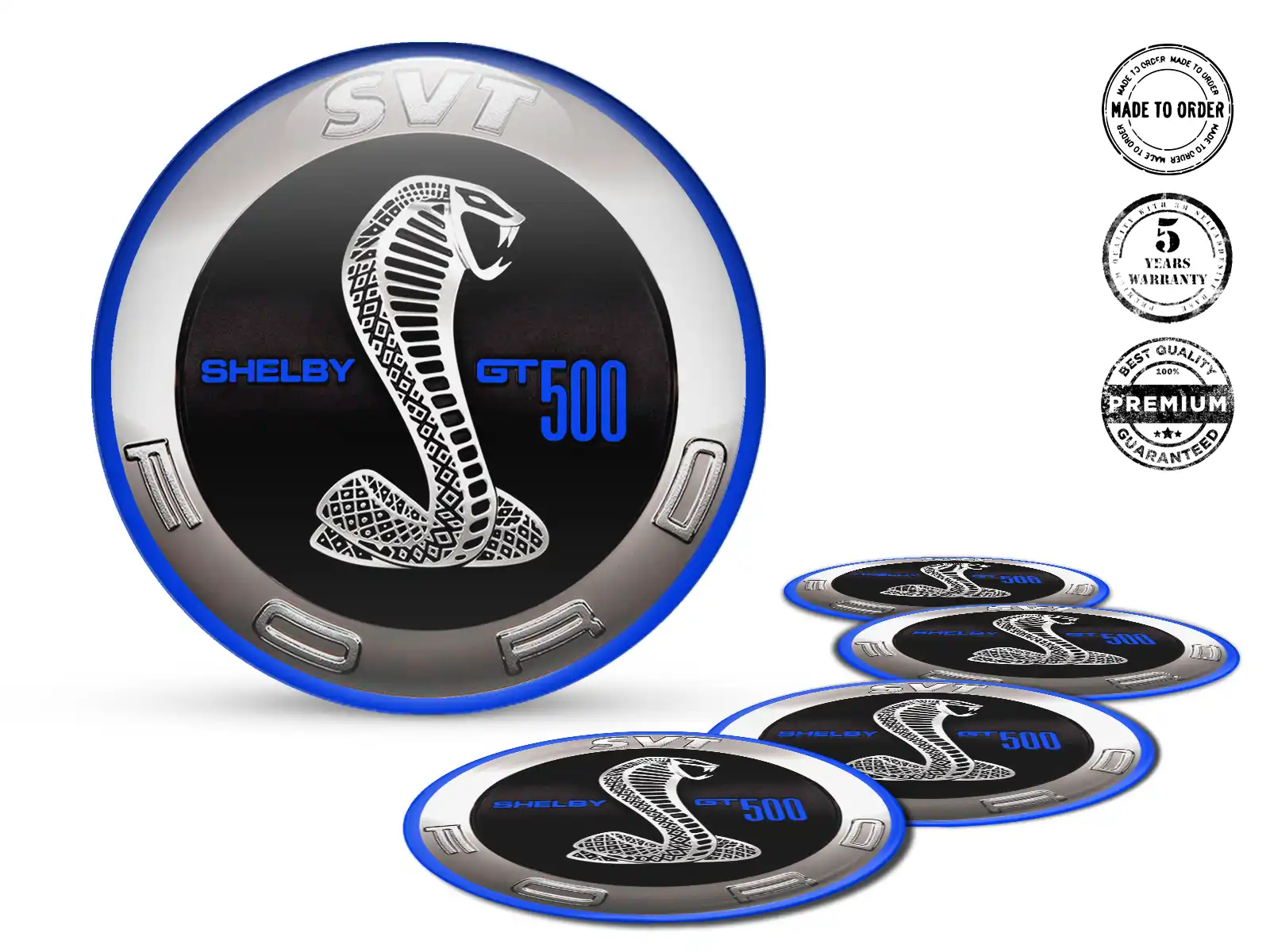 Shelby Individuelle Dome Aufkleber Premium Radlabels